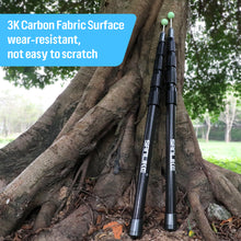 Load image into Gallery viewer, SANLIKE 2 pcs telescopic tent poles adjustable tent support poles fibreglass outdoor camping accessories for hiking tents