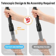 Load image into Gallery viewer, SANLIKE 2 pcs telescopic tent poles adjustable tent support poles fibreglass outdoor camping accessories for hiking tents