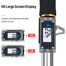 Load image into Gallery viewer, SANKILE Fish Lip Grip Controller With Digital Weighing Scale Stainless Red Fishing Gripper Grabber Clip Fishing Tool Accessories