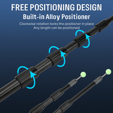 Load image into Gallery viewer, SANLIKE 2 pcs telescopic tent poles adjustable tent support poles fibreglass outdoor camping accessories for hiking tents