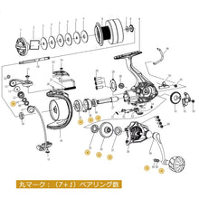 Load image into Gallery viewer, SANLIKE Aluminum spinning fishing reel 5.2:1 gear ratio 7+1BB lightweight 40.5lbs maximum resistance for saltwater fishing tools