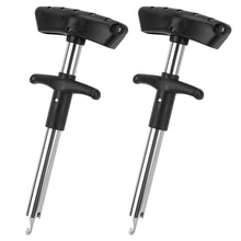 Load image into Gallery viewer, SANLIKE 2Pcs Fishing Hook Remover Tools Stainless Steel Fish Hook Unhooker Safety Extractor Fishing Tools Accessories