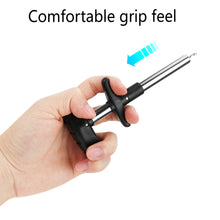 Load image into Gallery viewer, SANLIKE 2Pcs Fishing Hook Remover Tools Stainless Steel Fish Hook Unhooker Safety Extractor Fishing Tools Accessories