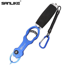 Load image into Gallery viewer, SANLIKE Fish Lip Grip Aluminum Alloy Gear Non-Slip EVA Handle Fishing Grip Clip Max Weighing 17KG Fishing Gripper Accessories