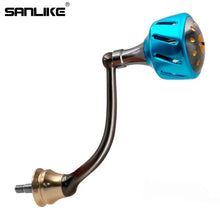 Load image into Gallery viewer, SANLIKE Fishing Reel Handle Left/Right Threaded Aircraft Aluminum Fishing Tool for Shimano Spinning Reels Fishing Tool