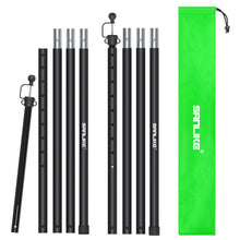 Load image into Gallery viewer, SANLIKE 4-section adjustable tarp poles camping tent poles aluminium telescopic poles for tent shelters Easy to assemble