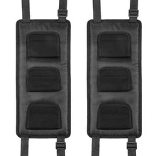 Load image into Gallery viewer, SANLIKE 2pcs Car Seat Fishing Rod Rack Set Car Fishing Rod Rack Velcro Strap Adjustable Car Fishing Rod Rack Car Fixing Belt