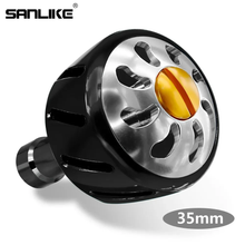 Load image into Gallery viewer, SANLIKE Black Fishing Reels Handle Knob for Shimano A and Daiwa S Type Spinning Fishing Reel Handle Knob Fishing Tools