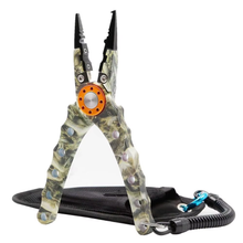 Load image into Gallery viewer, SANLIKE Aluminum Alloy Multifunctional Portable Fishing Pliers Fishing Line Cutter Remove Hooks Cotter Ring Pliers Fishing Tools