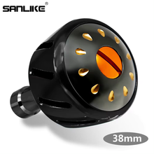 Load image into Gallery viewer, SANLIKE Black Fishing Reels Handle Knob for Shimano A and Daiwa S Type Spinning Fishing Reel Handle Knob Fishing Tools