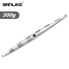 Load image into Gallery viewer, SANLIKE Sea Fishing Luminous Iron Plate Lure 300g Slow Rocking Iron Plate Lead Bait Bionic Fake Lures plate lead bait fish bait