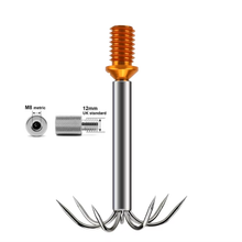 Load image into Gallery viewer, SANLIKE Fishing Gaff Stainless Steel Anchor Cuttlefish Squid 7 Pin Fish Hooks 1/2 Inch Thread Diameter Fishing Tackle Tool