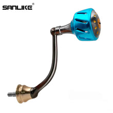 Load image into Gallery viewer, SANLIKE Fishing Reel Handle Right And Left of Thread Aviation Aluminum Fishing Tool for Shimano Spinning Reels