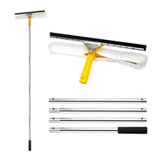 Load image into Gallery viewer, SANLIKE Windows Cleaning Brush Multifunctional Window Cleaner Telescopic Rod Outdoors Window Washing Tool Equipment
