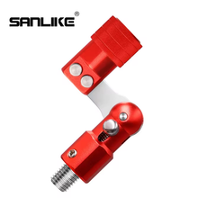 Load image into Gallery viewer, SANLIKE Aluminum Folding Joint Fishing Pole Converted into Dip Net Adapter Joints Connector