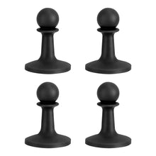 Load image into Gallery viewer, SANLIKE 4pcs Outdoor camping canopy pole cap Tent poles cap Insulated Safety lightning cap pole thimble Outdoor Tent Accessories