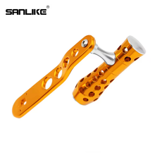 Load image into Gallery viewer, SANLIKE Aluminum Alloy Fishing Reel Rocker Durable Single Fishing Reel Handle for Shimano Baitcasting High Quality