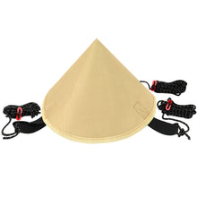 Load image into Gallery viewer, SANLIKE Yurt top hat waterproof tent top 4 tent rope stainless steel self-locking climbing buckle outdoor tent accessories
