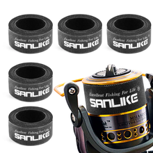 Load image into Gallery viewer, SANLIKE Multifunctional Fishing Reels strap 1.5m*2.6cm Black Autohesion Fishing Rod Tie Holders Straps Belts Fishing Accessories