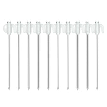 Load image into Gallery viewer, SANLIKE 10pcs/Set 20cm Stake Pegs Tent Pegs High Strength Ground Pegs T with Illuminated Iron Galvanised Outdoor Camping Tools