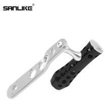 Load image into Gallery viewer, SANLIKE Aluminum Alloy Fishing Reel Rocker Durable Single Fishing Reel Handle for Shimano Baitcasting High Quality