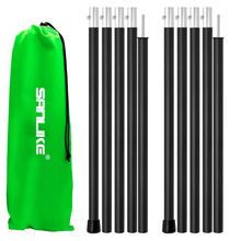 Load image into Gallery viewer, SANLIKE 2 Sets Aluminium tent poles Thick OD 19mm waterproof poles Collapsible camping sunshade poles Outdoor camping tools