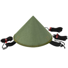 Load image into Gallery viewer, SANLIKE Yurt top hat waterproof tent top 4 tent rope stainless steel self-locking climbing buckle outdoor tent accessories