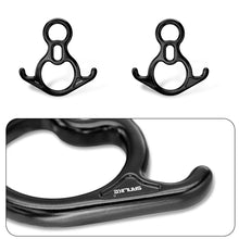 Load image into Gallery viewer, SANLIKE Climbing Keychain Shape Hook Buckle Clip Travelling Easy Carrying Durable Safety Carabiner Outdoor Climbing Equipment