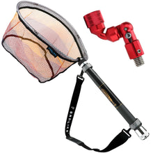 Load image into Gallery viewer, SANLIKE Fishing Landing Nets Telescoping Foldable Handle Rod Frame Pole for Carp Fishing Tackle Catching Releasing Fishing Tool