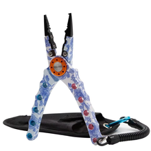 Load image into Gallery viewer, SANLIKE Aluminum Alloy Multifunctional Portable Fishing Pliers Fishing Line Cutter Remove Hooks Cotter Ring Pliers Fishing Tools