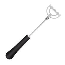 Load image into Gallery viewer, SANLIKE Shrimp Bait Shovel Portable Stainless Steel Rotatable Shovel Fish Bait Black Anti-Slip Grip Fishing Tackle Accessory