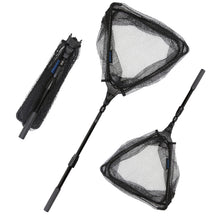 Load image into Gallery viewer, SANLIKE Fishing Landing Nets Collapsible Telescopic Sturdy Pole Handle for Saltwater Freshwater Fishing Tool Extending to 38.5in