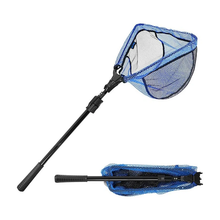 Load image into Gallery viewer, SANLIKE 1.8/2.5M Fishing Net Fiberglass Pole Folding Landing Handle Net Telescoping Rod for Easy Catch Release Carp