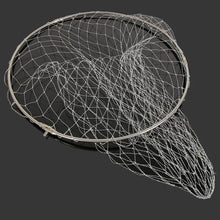 Load image into Gallery viewer, SANLIKE Stainless steel net ring Round net ring Fishing net head Folding fish net Fishing road fishing net Fishing accessories