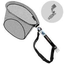 Load image into Gallery viewer, SANLIKE Fishing Net Glass Fibre Handle Rod Telescoping Foldable Landing Net Pole With Adapter Fishing Equipment Tools
