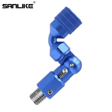 Load image into Gallery viewer, SANLIKE Folding Joint 1/2inch Standard Head Quick Release Connector for Fishing Landing Net Head Aluminum Alloy Adapter
