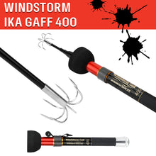 Load image into Gallery viewer, SANLIKE Stainless Steel Squid Gaff Seven Hooks Extendable Contractile Gripper Squids Hook Fishing Gear 4M Retractable Squid Tool