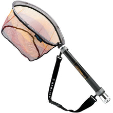 Load image into Gallery viewer, SANLIKE Fishing Net Carbon Fishing Rod Foldable Telescopic Pole Handle Landing Dip Mesh Adjustable Tackle Accessories