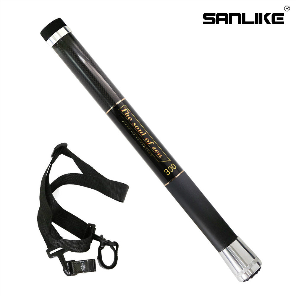 SANLIKE 3m Portable Telescopic Extension Carbon Fiber Fishing Landing Net Handle Rod Pole Stretch Retractable Gear Tool