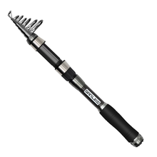 Load image into Gallery viewer, SANLIKE 1.8-3m Telescopic Casting Fishing Rods Carbon Ultralight Portable Wobbler Bait Fishing Rods For Saltwater Fishing Tools