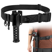 Load image into Gallery viewer, SANLIKE Fishing Rod Pole Inserter Multi Color Adjustable Fishing Rod Belt Fishing Rod Belly Support Holder Fishing Tackles Tool