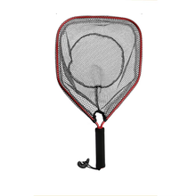 Load image into Gallery viewer, SANLIKE Fishing Net Durable rubber-coated mesh EVA handle with elasticated tether for easy catch and release Fishing Accessories
