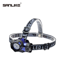 Load image into Gallery viewer, SANLIKE LED waterproof headlamp for outdoor use 3W high power headlamp night fishing headlamp for hiking and fishing