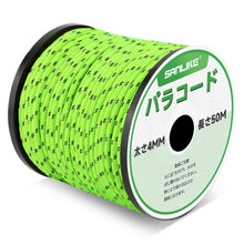 Load image into Gallery viewer, SANLIKE 50M Reflective Tent Rope 4MM Nylon Tent Line Multifunction Outdoor Sports Camping Hiking Tent Accessories