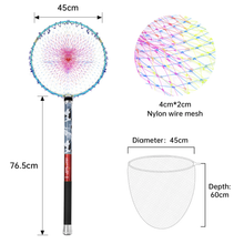 Load image into Gallery viewer, SANLIKE 5m/6m Fishing Net set Telescoping Carbon Pole Landing Handle Folding Nylon Net Adapter Fishing Tackle Accessories