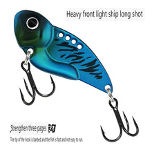 Load image into Gallery viewer, 6pcs Long Throw Sequins Tremor VIB Full Swimming Layer Frosted Matte 7g-15g Road Runner False Bait