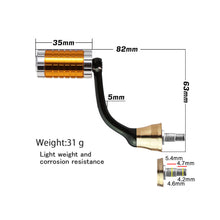 Load image into Gallery viewer, SANLIKE Corrosion-Resistant Sea Fishing Reel Handle Aviation Aluminum for Shimano Special Spinning Reels Bait Reel Handle