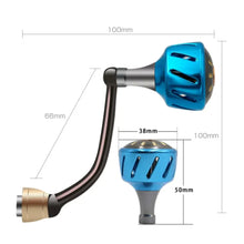 Load image into Gallery viewer, SANLIKE Aluminium Fishing ReelLeft and Right AvailablePower Handle Rocker Grip for Daiwa Spinning Fishing Reels Fishing Tools