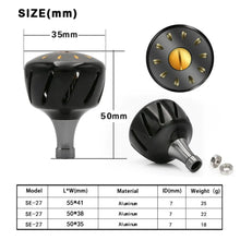 Load image into Gallery viewer, SANLIKE Fishing Reel Handle Right And Left of Thread Aviation Aluminum Fishing Tool for Shimano Spinning Reels