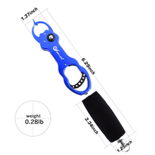 Load image into Gallery viewer, SANLIKE Fish Lip Grip Aluminum Alloy Gear Non-Slip EVA Handle Fishing Grip Clip Max Weighing 17KG Fishing Gripper Accessories